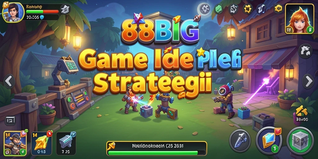 Tampilan gameplay santai dan strategis dari 88BIG.