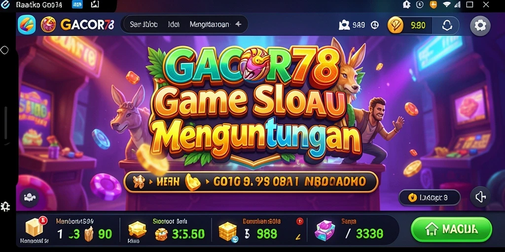 Tampilan gameplay menarik dari GACOR78 yang mengundang selera.
