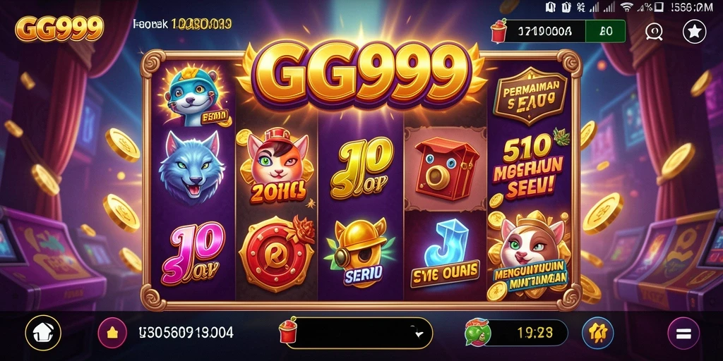 Tampilan gameplay seru GG999 yang menarik dan penuh warna.