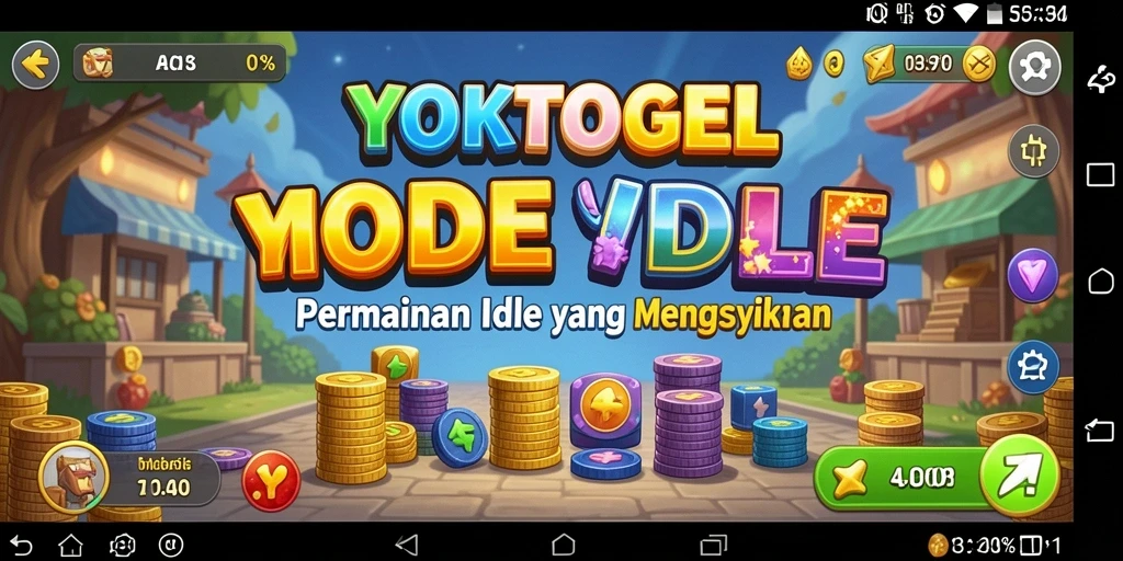 Tampilan screenshot permainan YOKTOGEL yang menunjukkan gameplay Idle yang menarik.